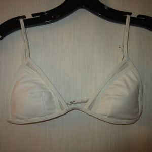 Forever 21 Adjustable Bikini Top (White)